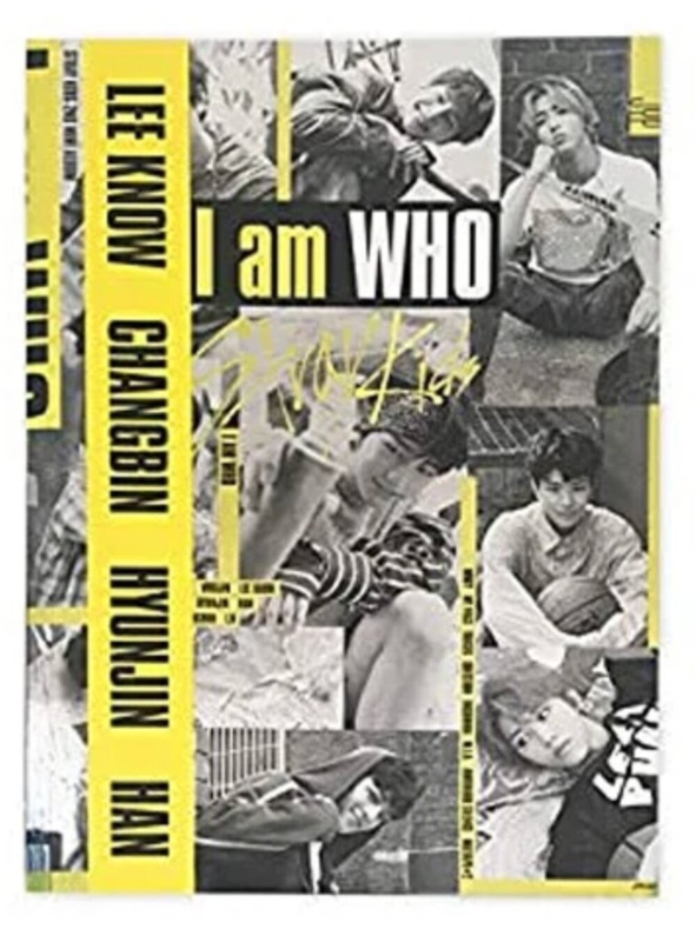 Stray Kids I am WHO 2nd Mini Album I AM Ver. Yellow - K POP Sealed
